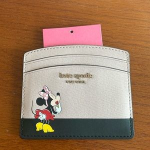 Kate Spade Minnie  mouse card holder